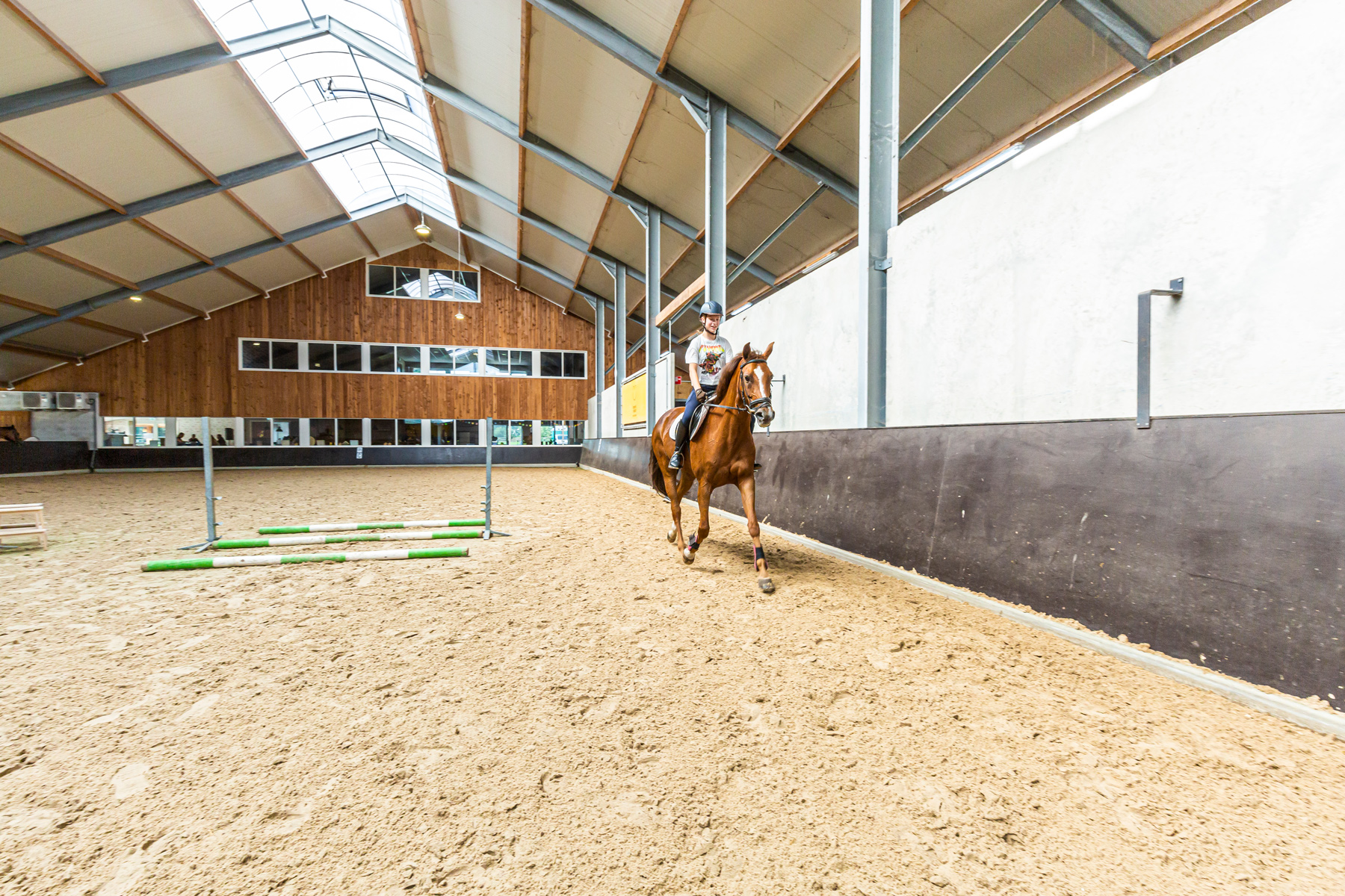 Blik op de manege_boerderijcampus